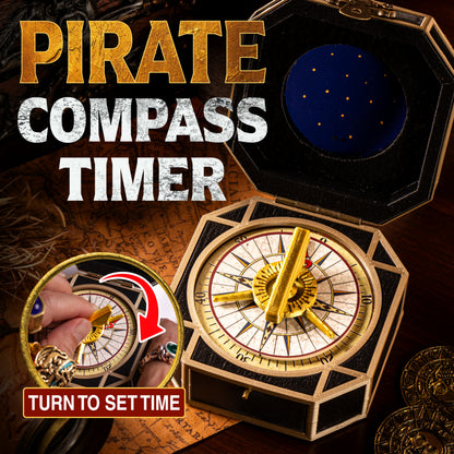 Pirate Compass Kitchen Timer – Does Not Point North